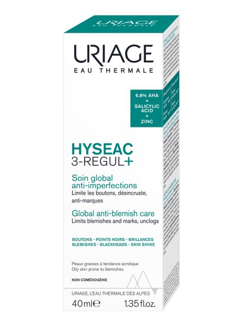 Crema Anti-Imperfecciones Hyséac 3-Regul+ 40ml Uriage-1