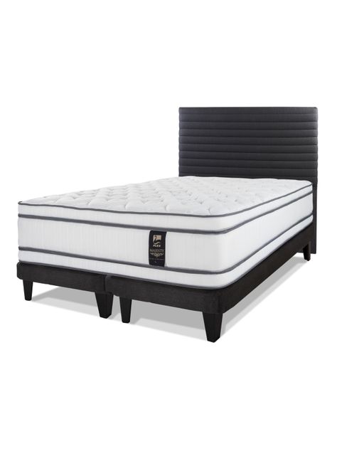 Cama Europea Majesty King + Respaldo Modern-0