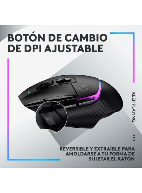 Mouse Óptico Inalámbrico RGB Gaming G502 X Plus-4