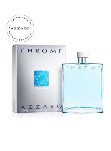 Perfume Azzaro Chrome EDT Hombre 200 ml-1