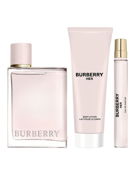 Set Perfume Her EDP Mujer 100 ml + Body Lotion 75 ml + Pen Spray 10 ml Burberry-0