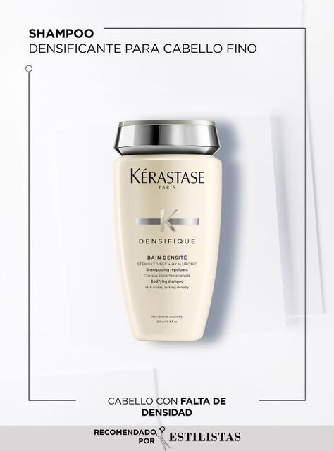 Shampoo Espesante Cabello Fino Bain Densité Densifique 250ml-1