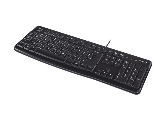 Teclado Logitech Alámbrico K120 USB-1
