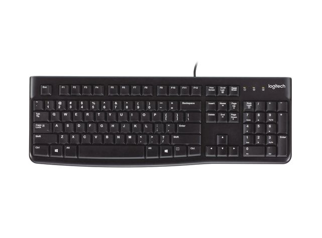 Teclado Logitech Alámbrico K120 USB-0