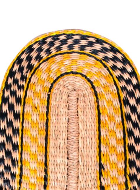 Plato Decorativo Abanico Boho Peach D2-4
