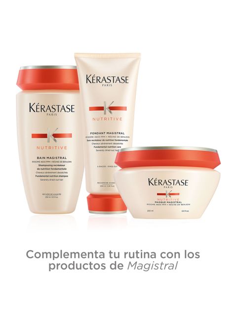 Shampoo Nutrición Cabello Severamente Seco Bain Magistral Nutritive 250ml-4