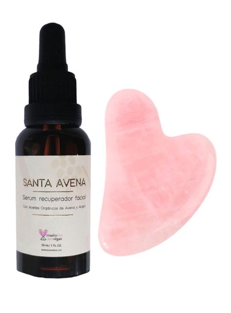 Kit Guava Baya Sérum Recuperador Facial Santa Avena + Gua Sha-0