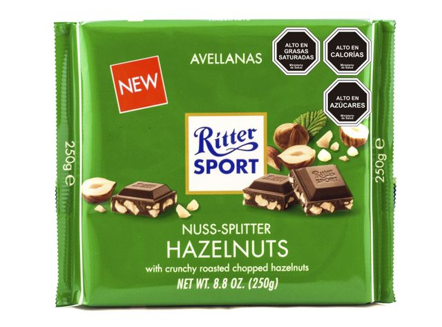 Chocolate Barra Avellanas Trosadas 75 g Ritter Sport-0