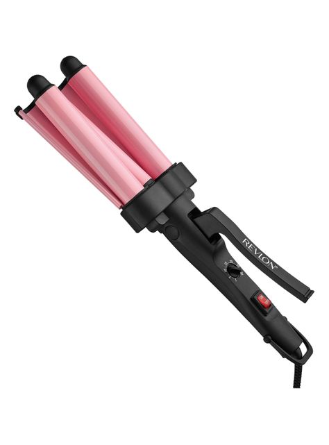 Ondulador de Pelo 3 Barriles Jumbo RVIR3056LA2 Rosa-1