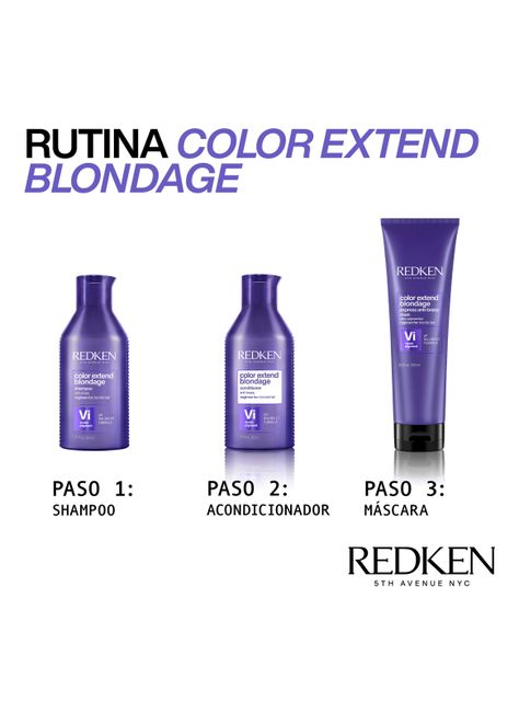 Acondicionador Matizador Cabello Rubio Color Extend Blondage 300ml-4