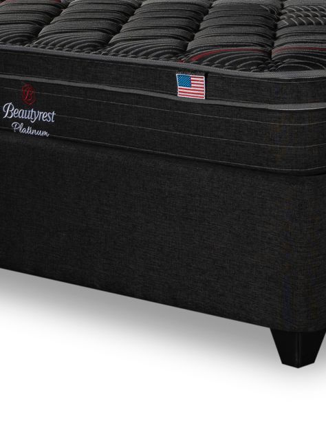 Cama Europea Bignest Platinum King + Respaldo Tibet Marengo-3