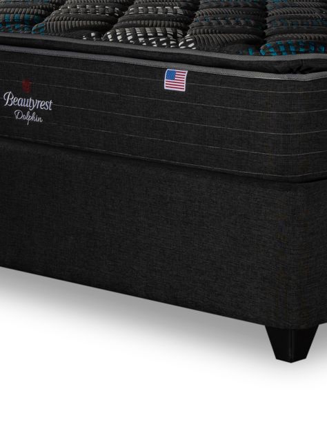 Cama Europea Bignest Dolphin King + Respaldo Tibet Marengo-3