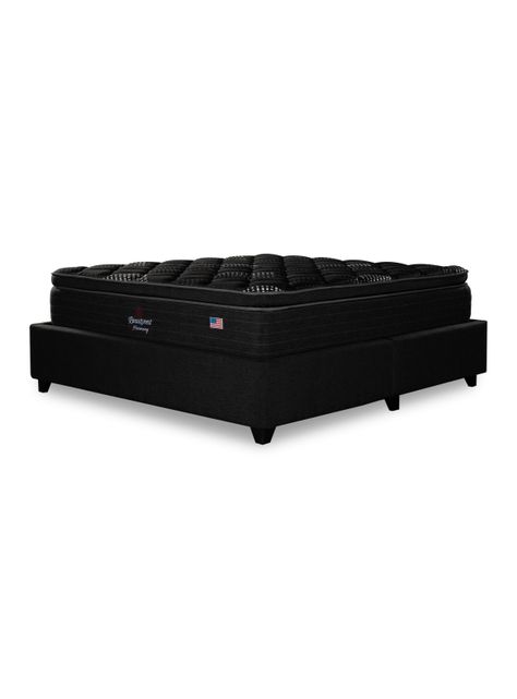 Cama Europea Bignest Harmony King + Respaldo Tibet Marengo-2
