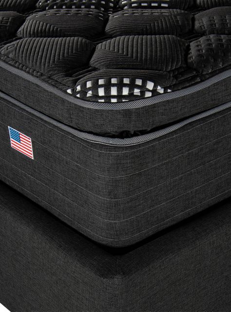 Cama Europea Bignest Harmony King + Respaldo Tibet Marengo-4