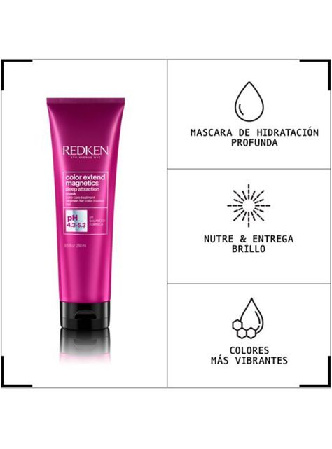 Máscara de Tratamiento Color Extend Magnetics Cabello con Color 250ml-2