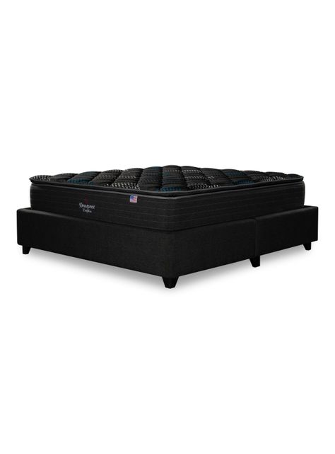 Cama Europea Bignest Dolphin King + Respaldo Tignes Marengo-2