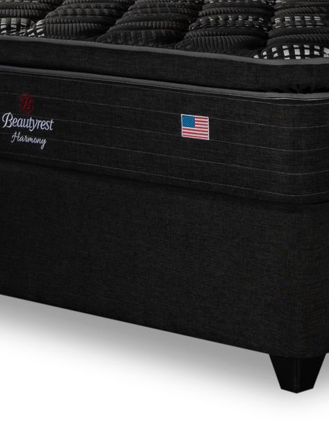 Cama Europea Bignest Harmony King + Respaldo Tignes Marengo-3