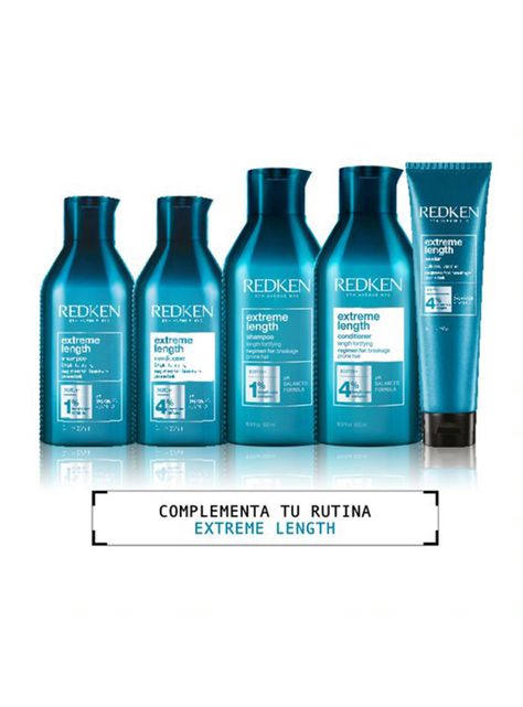 Shampoo Fortalecedor de largos Cabello Quebradizo Extreme Length 300ml-4