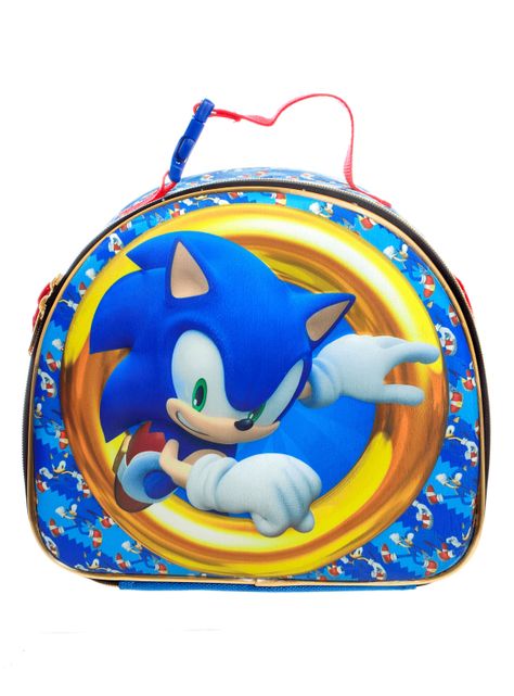 Lonchera Panel Principal 3D Sonic-0