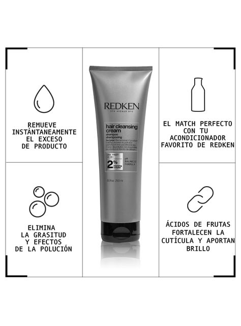 Shampoo limpieza profunda Hair Cleansing Cream 250ml-2