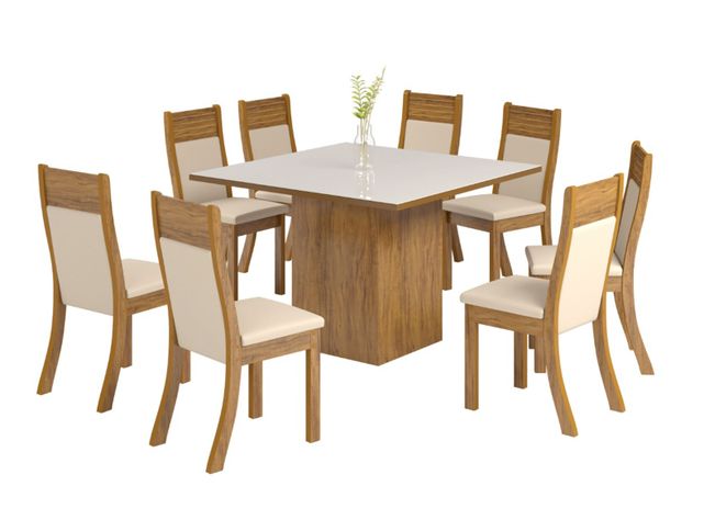 Juego de Comedor Chanel + 8 Sillas Altavisión-0