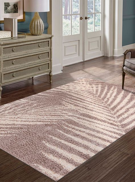 Alfombra Shaggy Guiza 170x230 cm Café-2