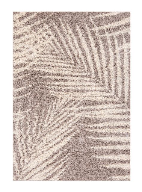 Alfombra Shaggy Guiza 170x230 cm Café-0
