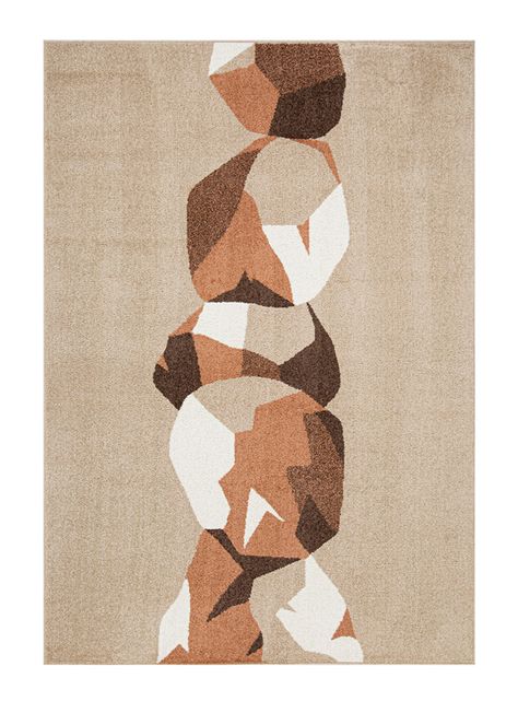 Bajada de Cama Velut 50x100 cm Beige-0