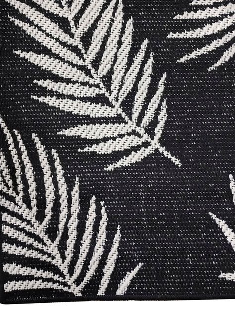 Alfombra Ibiza 160x230 cm Negro-1