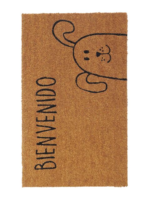 Limpiapiés Dog 40x60 cm Café-0