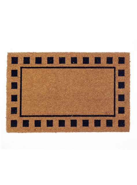Limpiapiés Squares 40x60 cm Café-0