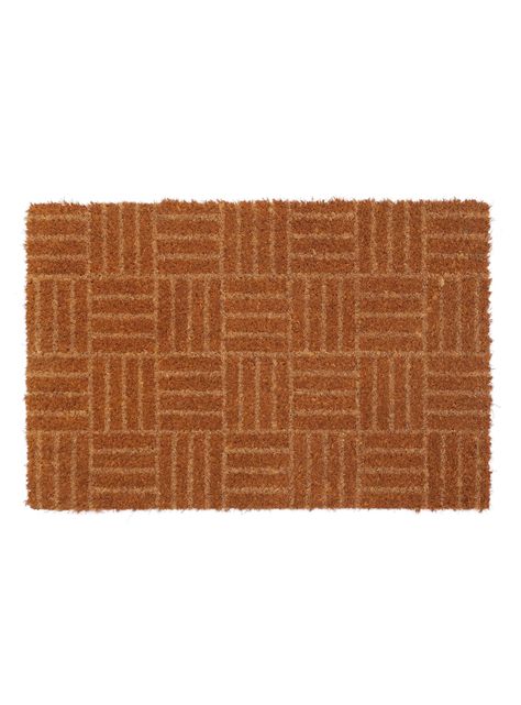 Limpiapiés Pattern 40x60 cm Café-0