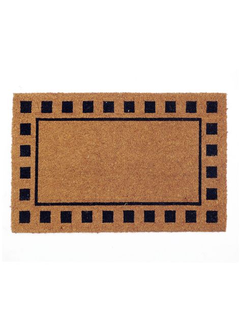 Limpiapiés Squares 45x75 cm Café-0