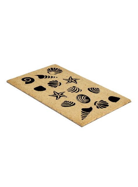 Limpiapiés Shells 45x75 cm Café-2