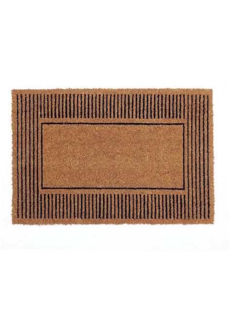 Limpiapiés Stripe 60x120 cm Café-0