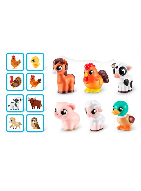 Juguete de Aprendizaje Huevo Sorpresa Animales-2