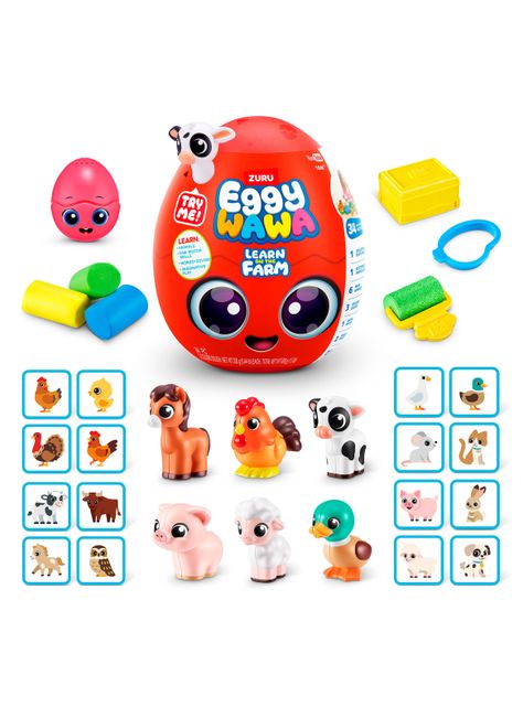 Juguete de Aprendizaje Huevo Sorpresa Animales-1