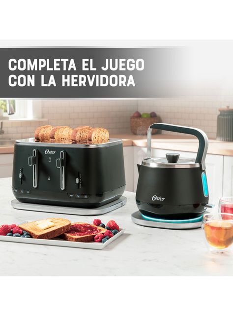 Tostador Eléctrico 4 Rebanadas 9 Niveles TSSTTA4540B Negro-6