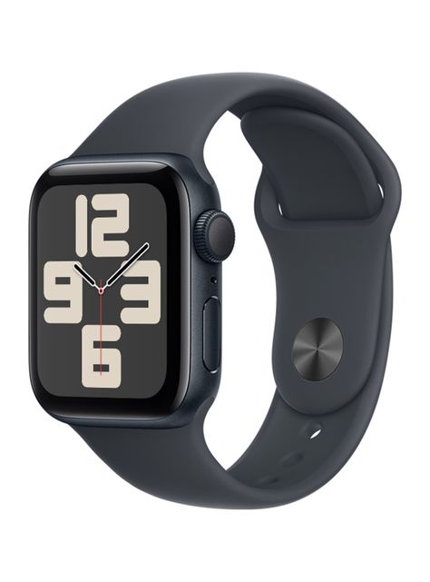 Apple Watch SE GPS Caja Aluminio 40mm Correa Deportiva Medianoche Talla S/M-0
