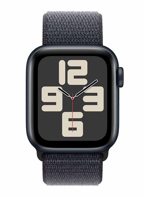 Apple Watch SE GPS Caja Aluminio Medianoche 40mm Correa Loop Deportiva Tinta-1