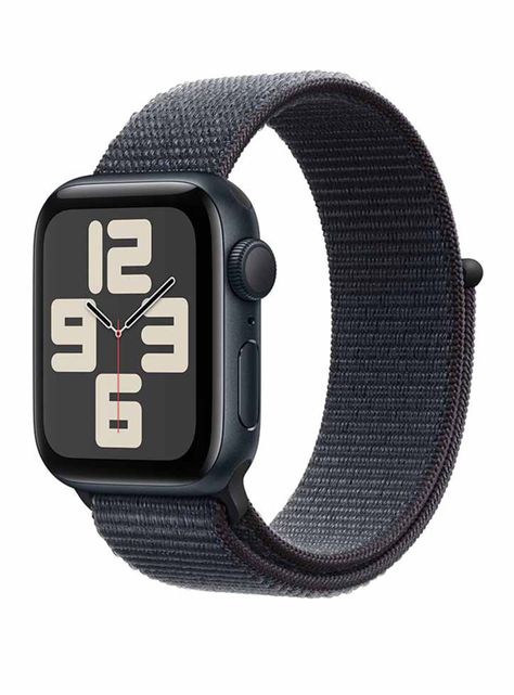 Apple Watch SE GPS Caja Aluminio Medianoche 40mm Correa Loop Deportiva Tinta-0