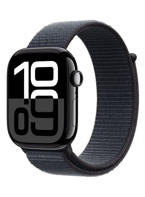 Apple Watch Series 10 GPS Caja Aluminio Negro Azabache 46mm Correa Loop Deportiva Tinta-0