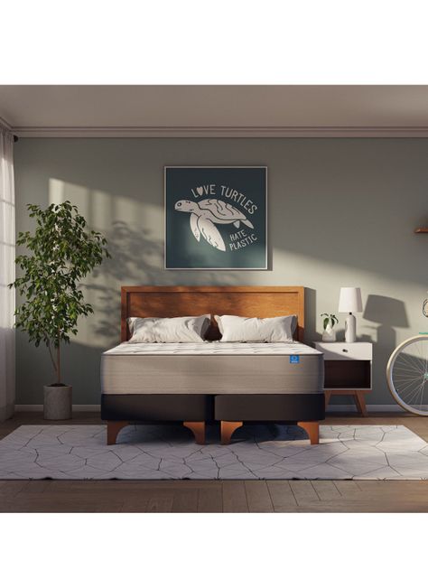 Cama Europea Seaqual 2 Plazas Long Base Dividida-3