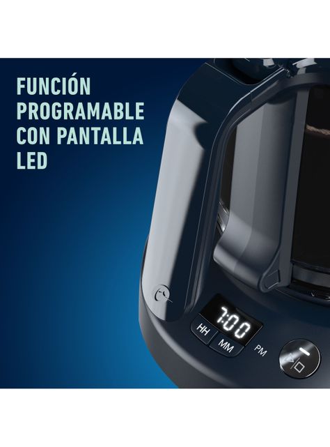 Cafetera de Filtro Programable de 12 Tazas Negra-2