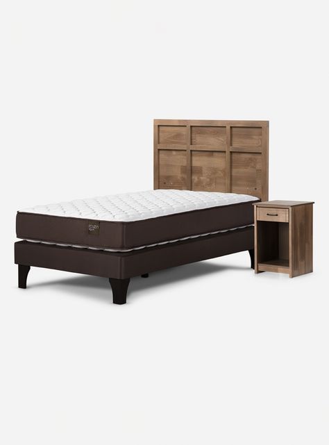 Cama Ergo T 1.5 Plazas Robin Tostado-0