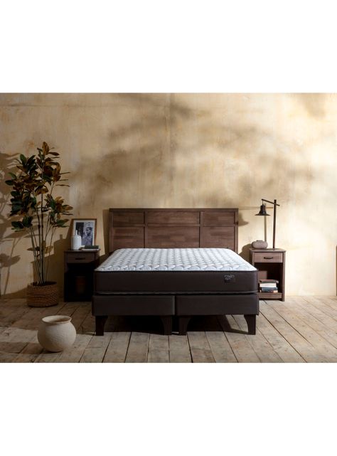 Cama Ergo T 2 Plazas Base Dividida Robin Tostado-7