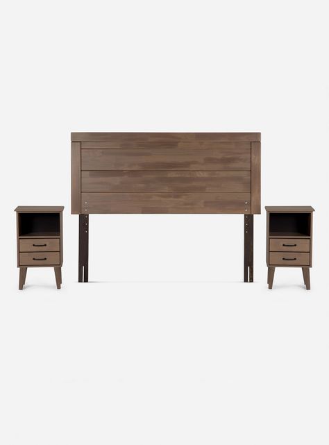 Cama Ergo T 2 Plazas Base Dividida Sicilia Café Oscuro-2