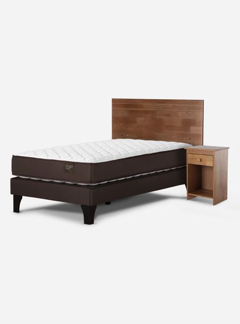 Cama Ergo T 1 Plaza Tabor Caramelo-0
