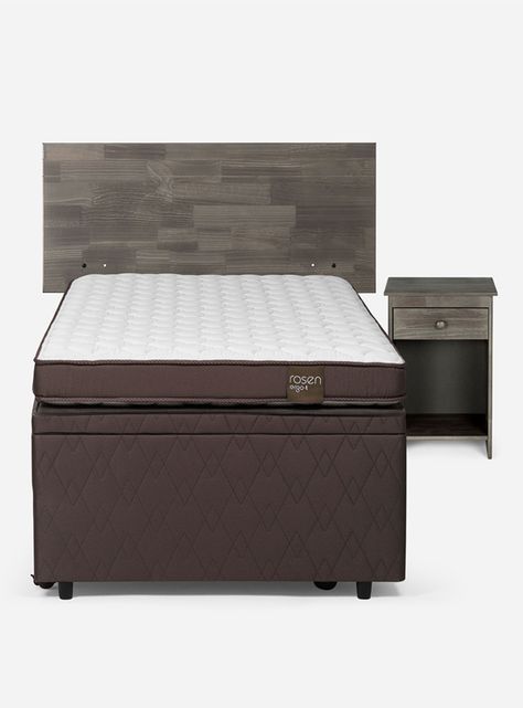 Bed Boxet Ergo T 1.5 Plazas Tabor Grafito-4