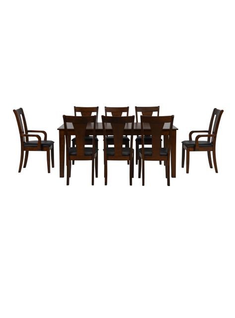 Juego de Comedor Thomas 6+2 180 cm-0
